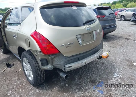 2005 Nissan Murano S from USA, damaged, VIN JN8AZ08W35W427894